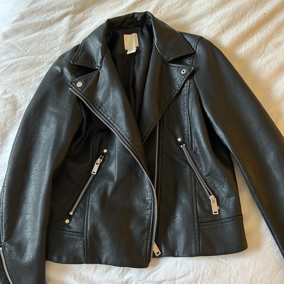 H&M Jackets & Blazers - H&M Leather Jacket